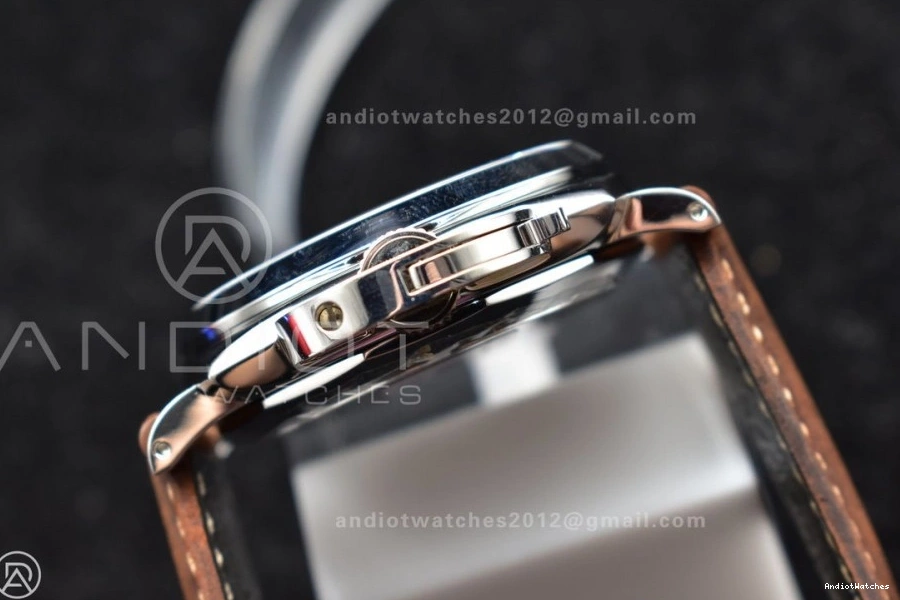 Luminor Edition 977 on PAM1046 White Due Dial Asso Brown Bold AXXXIV VSF Strap Best 1009